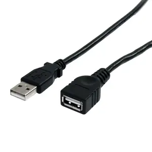 USB Verlängerung USB-A/USB-A Männlich/Weiblich Schwarz 3m USB Verlängerung USB-A/USB-A Männlich/Weiblich Schwarz 3m