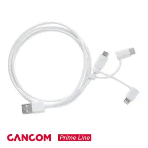 Prime Line 3 in 1 cable USB-A to Micro-USB, USB-C and Lightning Prime Line 3 in 1 cable USB-A to Micro-USB, USB-C and Lightning