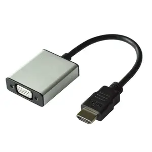 Video-/Audio-Adapter HDMI/HD-15 Silber/Schwarz 0,15 m Video-/Audio-Adapter HDMI/HD-15 Silber/Schwarz 0,15 m