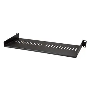 Belüfteter Server Rack Fachboden 1 HE 175 mm Tief Stahl Belüfteter Server Rack Fachboden 1 HE 175 mm Tief Stahl
