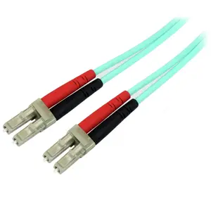 LWL Patchkabel 50/125µm LC/LC Stecker/Stecker Türkis 5m LWL Patchkabel 50/125µm LC/LC Stecker/Stecker Türkis 5m