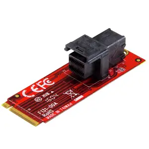 PCI Express 3.0 U.2 (SFF-8643) auf M.2 x4 Adapterkarte für 2,5" U.2 NVMe SSD PCI Express 3.0 U.2 (SFF-8643) auf M.2 x4 Adapterkarte für 2,5" U.2 NVMe SSD