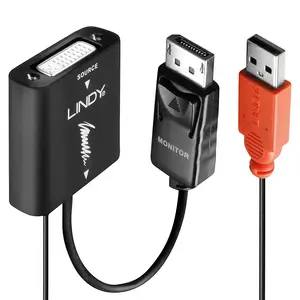 Konverter DVI-D auf DisplayPort (UNIDIREKTIONAL) Konverter DVI-D auf DisplayPort (UNIDIREKTIONAL)