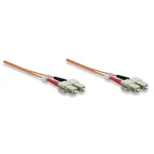 Patch-Kabel SC multi-mode (M) bis SC multi-mode (M) 3m Glasfaser 62,5/125 Mikrometer orange Patch-Kabel SC multi-mode (M) bis SC multi-mode (M) 3m Glasfaser 62,5/125 Mikrometer orange