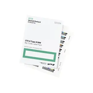 HP Etiquettes Code Barr LTO8 (100 + 10) HP Etiquettes Code Barr LTO8 (100 + 10)