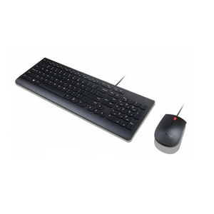 Essential Wired Combo Tastatur/Mouse-Set USB Layout Italienisch