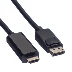 DisplayPort/HDMI Anschlusskabel Stecker/Stecker schwarz 5m DisplayPort/HDMI Anschlusskabel Stecker/Stecker schwarz 5m