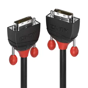 Black Line DVI-D Anschlusskabel Stecker/Stecker Schwarz 1 m Black Line DVI-D Anschlusskabel Stecker/Stecker Schwarz 1 m