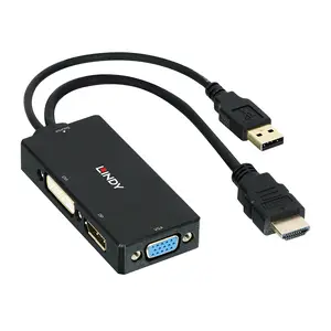 HDMI an DP/DVI/VGA Konverter HDMI an DP/DVI/VGA Konverter