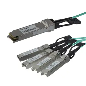 Cisco QSFP Aktives Direktverbindungskabel QSFP+/4xQSFP+ Männlich/Männlich Schwarz 3m Cisco QSFP Aktives Direktverbindungskabel QSFP+/4xQSFP+ Männlich/Männlich Schwarz 3m