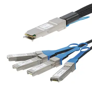 Cisco QSFP Aktives Direktverbindungskabel QSFP+/4xSFP+ Männlich/Männlich Schwarz 3m Cisco QSFP Aktives Direktverbindungskabel QSFP+/4xSFP+ Männlich/Männlich Schwarz 3m