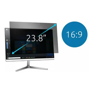 Blickschutzfilter 2-fach, abnehmbar für 23,8" Bildschirme 16:9 Blickschutzfilter 2-fach, abnehmbar für 23,8" Bildschirme 16:9