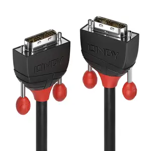 Black Line DVI-D Anschlusskabel Stecker/Stecker Schwarz 10 m Black Line DVI-D Anschlusskabel Stecker/Stecker Schwarz 10 m