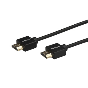 HDMI Kabel mit Verriegelung HDMI/HDMI Stecker/Stecker Schwarz 2 m