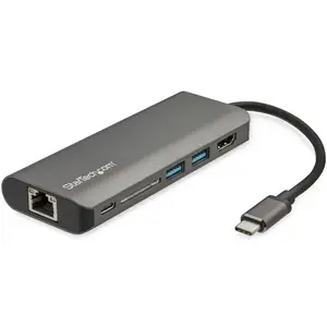 USB-C Multiport Adapter mit HDMI SD Kartenleser 2xUSB-A/USB-C/GigE USB-C Multiport Adapter mit HDMI SD Kartenleser 2xUSB-A/USB-C/GigE