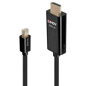 Aktives Mini DisplayPort an HDMI Adapterkabel 2 m Schwarz