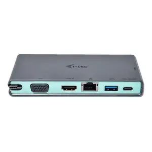 i-tec USB-C Travel Docking Station Multi-function Adapter USB-C VGA HDMI GigE 0,2m i-tec USB-C Travel Docking Station Multi-function Adapter USB-C VGA HDMI GigE 0,2m