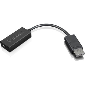 DisplayPort/HDMI Stecker/Buchse Schwarz 22,5 cm