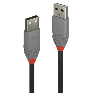 Anthra Line USB 2.0 Typ A Kabel 0,2 m Schwarz