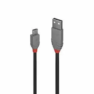 Anthra Line USB 2.0 Typ A an Micro-B Kabel 0,2 m Schwarz Anthra Line USB 2.0 Typ A an Micro-B Kabel 0,2 m Schwarz