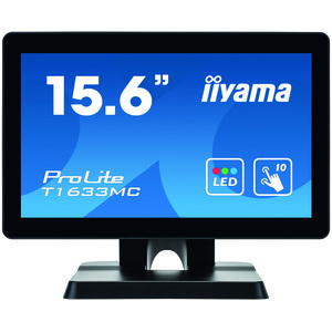 15 T1633MC-B1 Touch VGA HDMI DP Flachbildschirm (TFT/LCD) 39,6cm 15,6" 8ms