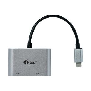 i-tec USB-C auf HDMI/VGA Adapter 0,15m