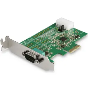 1 Port Serielle Schnittstellenkarte PCIe mit 16950 UART - Windows und Linux 1 Port Serielle Schnittstellenkarte PCIe mit 16950 UART - Windows und Linux