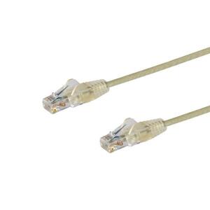 Snagless Patchkabel Cat6 RJ-45/RJ-45 Stecker/Stecker Grau 0,5m