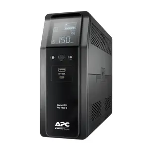 Back UPS Pro BR 1600VA Sinewave 8 Outlets AVR LCD interface Back UPS Pro BR 1600VA Sinewave 8 Outlets AVR LCD interface