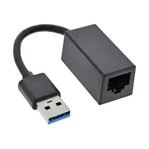 USB 3.0 Netzwerkadapter Gigabit Ethernet x 1 Schwarz USB 3.0 Netzwerkadapter Gigabit Ethernet x 1 Schwarz