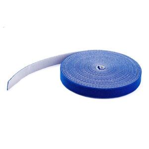 Klettkabelbinder Rolle Wiederverwendbar Blau 7,6m