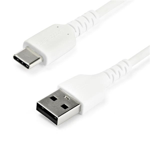 USB 2.0 auf USB-C Kabel Stecker/Stecker Weiß 2 m
