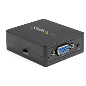 VGA zu RCA/S-Video Converter Schwarz VGA zu RCA/S-Video Converter Schwarz