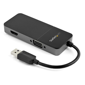 USB 3.0 zu HDMI VGA Adapter Schwarz