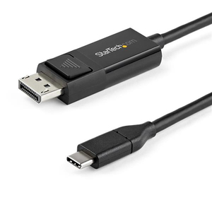 USB-C auf DisplayPort 1.2 Kabel Schwarz 1 m