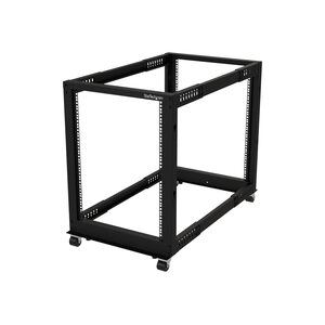 15U Open Frame Rack 4 Post 22-40 in. Adjustable Depth