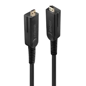 20m Fibre Optic Hybrid Micro-HDMI 18G Cable with Detachable HDMI & DVI Connectors 20m Fibre Optic Hybrid Micro-HDMI 18G Cable with Detachable HDMI & DVI Connectors