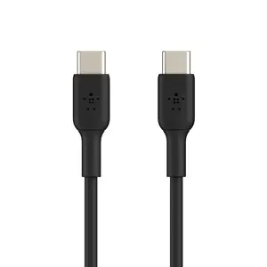 BOOSTCHARGE USB Kabel USB-C/USB-C Stecker/Stecker Schwarz 1m BOOSTCHARGE USB Kabel USB-C/USB-C Stecker/Stecker Schwarz 1m