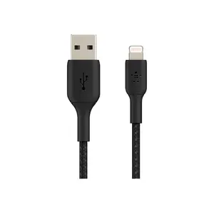 Boost Charge Lightning/USB Kabel männlich/männlich 1m schwarz Boost Charge Lightning/USB Kabel männlich/männlich 1m schwarz