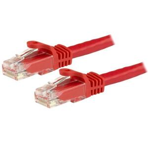 Snagless Patchkabel Cat6 RJ-45/RJ-45 Stecker/Stecker Rot 1,5m