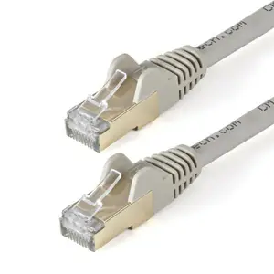 Snagless Patchkabel Cat6A RJ-45/RJ-45 Stecker/Stecker Grau 1,5m Snagless Patchkabel Cat6A RJ-45/RJ-45 Stecker/Stecker Grau 1,5m