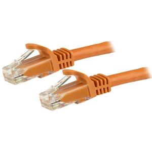 Snagless Patchkabel Cat6 RJ-45/RJ-45 Stecker/Stecker Orange 7,5m