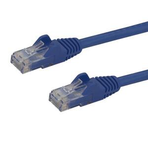 Snagless Patchkabel Cat6 RJ-45/RJ-45 Stecker/Stecker Blau 7,5m