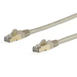 Snagless Patchkabel Cat6A RJ-45/RJ-45 Stecker/Stecker Grau 7m Snagless Patchkabel Cat6A RJ-45/RJ-45 Stecker/Stecker Grau 7m