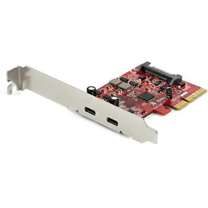 2 Port PCIe USB 3.1 Karte 2x USB 3.1 Typ C Gen 2 10 Gbit/s PCI Express 2 Port PCIe USB 3.1 Karte 2x USB 3.1 Typ C Gen 2 10 Gbit/s PCI Express