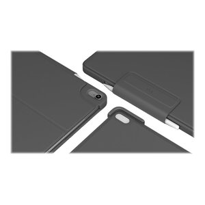 Slim Folio Pro für iPad Pro 11" (1./2 Generation) grau Layout Deutsch