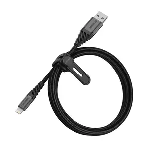 Lightning Premium Kabel Lightning/USB-A Stecker/Stecker Schwarz 1m Lightning Premium Kabel Lightning/USB-A Stecker/Stecker Schwarz 1m