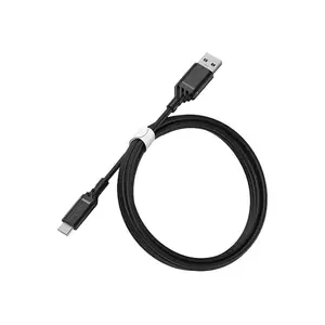 USB Kabel USB-A/USB-C Stecker/Stecker Schwarz 1m USB Kabel USB-A/USB-C Stecker/Stecker Schwarz 1m