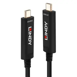 USB Kabel (Nur Audio/Video) USB-C/USB-C Stecker/Stecker Schwarz 15m USB Kabel (Nur Audio/Video) USB-C/USB-C Stecker/Stecker Schwarz 15m