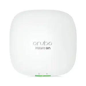 HP Aruba Instant On AP22 Access Point Bluetooth Wi-Fi 6 2.4 GHz/5 GHz DC Power Wand-/Deckenmontage HP Aruba Instant On AP22 Access Point Bluetooth Wi-Fi 6 2.4 GHz/5 GHz DC Power Wand-/Deckenmontage